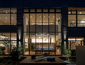 完全プライベート空間と和の設え