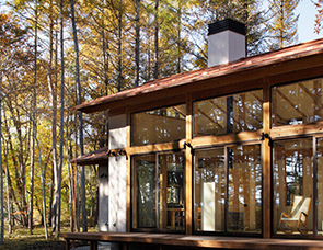 四季折々の美しさが楽しめる軽井沢の家