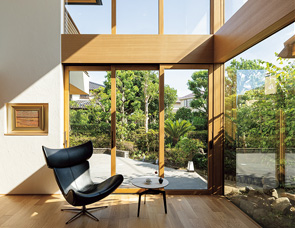 洗練されたデザインに安らぎが宿る空間