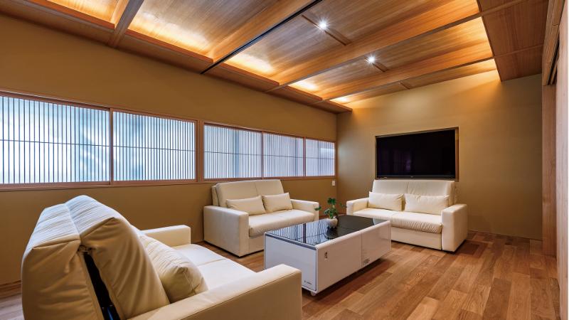 風水の思想をモダンデザインに昇華した豪邸