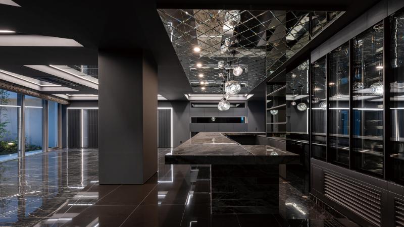 風水の思想をモダンデザインに昇華した豪邸